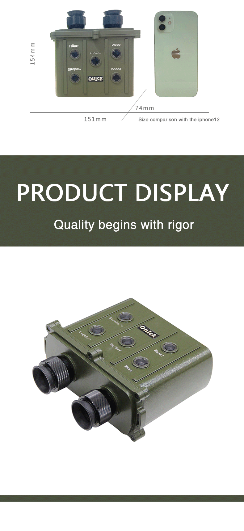 Military rangefinder