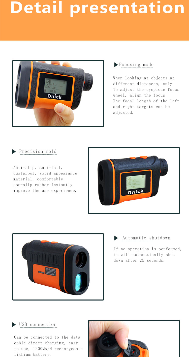 2200B Multi-function Laser Distance Meter with Bluetooth