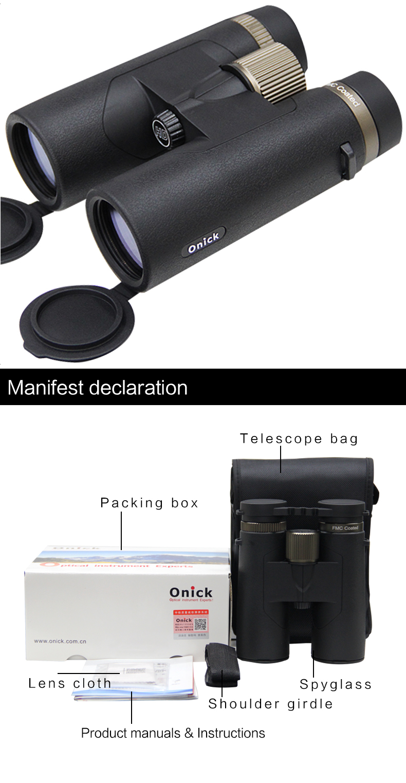 EYESKY 10x42 binocular low-light night vision HD portable telescope