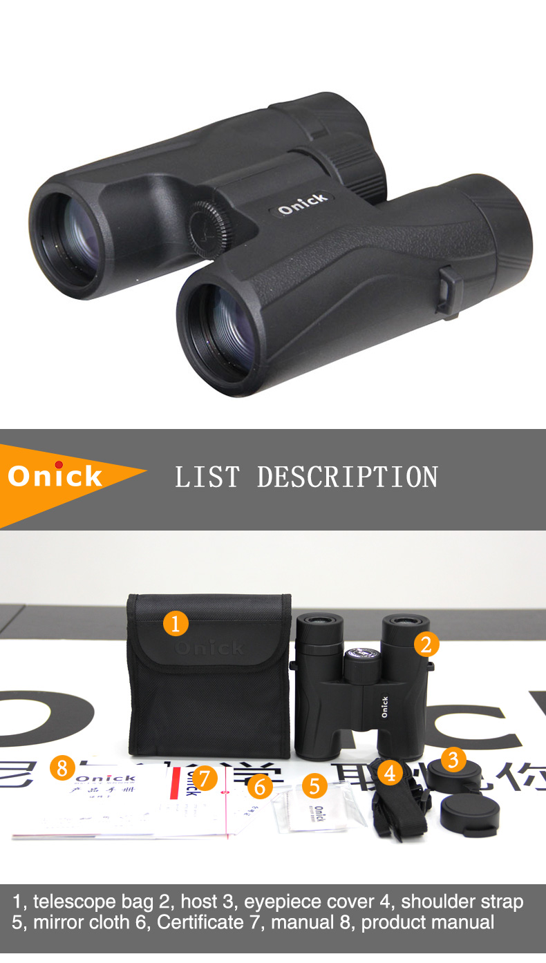 Traveler 8x32 pocket mini portable HD binoculars