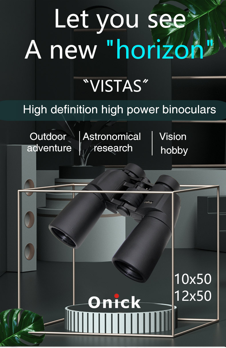 VISTAS 10X50 Large aperture high definition telescope