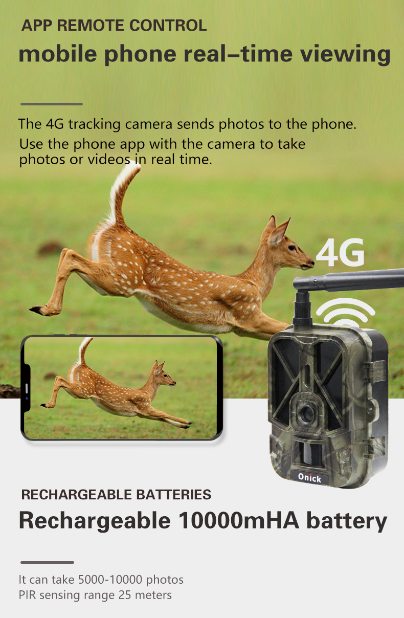 AM-999G Wildlife Infrared Trigger Camera