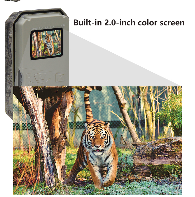 AM-68 Wildlife infrared triggered camera with transmission