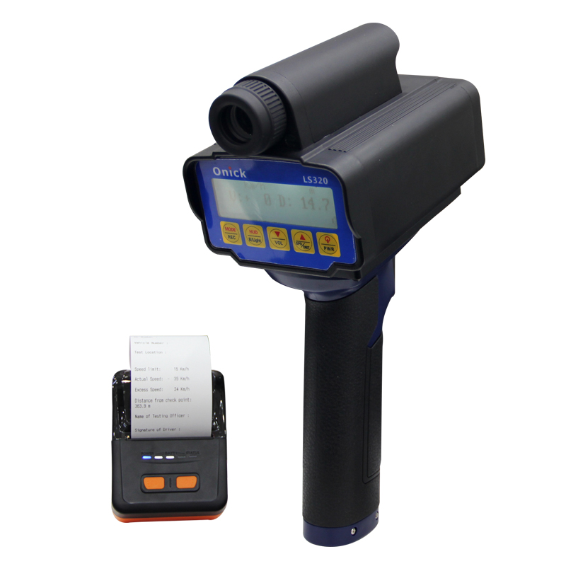 LS320 Portable Laser Speed ​​Meter with Printing Function