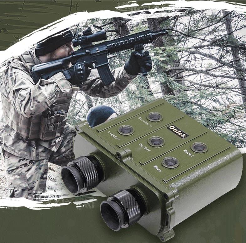 CI series Binocular military green laser rangefinder