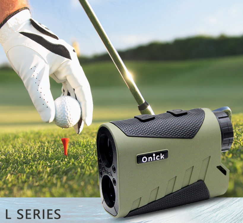 Golf rangefinder with angular vibration function