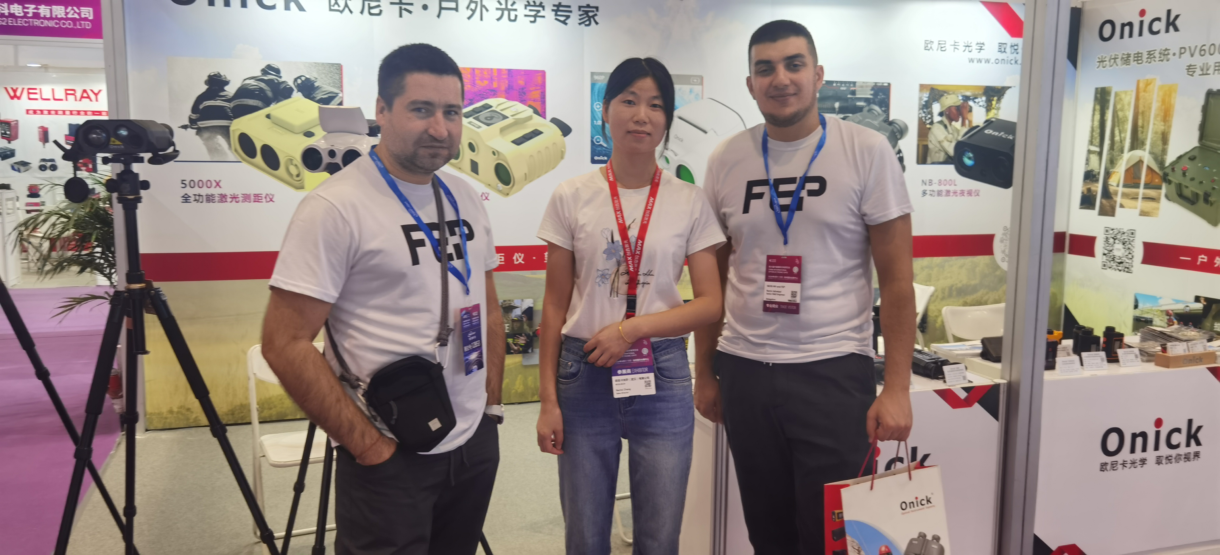 [CIOE Exhibition Express] On the first day of the Optical Expo, onick was very popular...