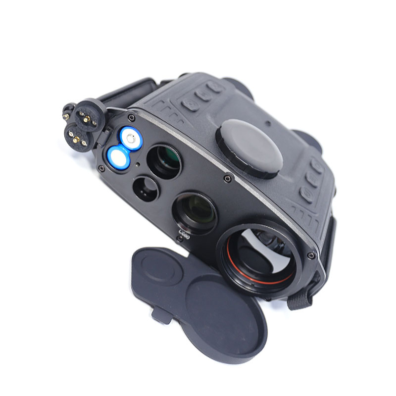 RE680 ranging version binocular fusion infrared thermal imager laser ranging hotspot tracking support wifi