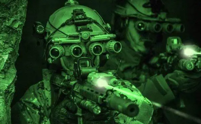 Advanced features of four-eye panoramic night vision device