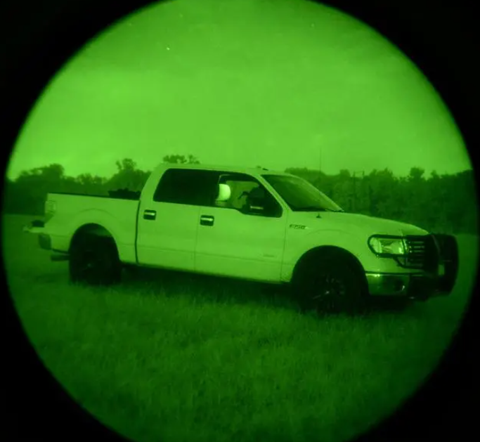 Advanced features of four-eye panoramic night vision device