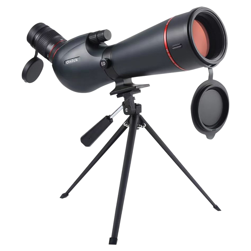 Scout series 20-60x80ED monocular telescope, target scope with rangefinder reticle