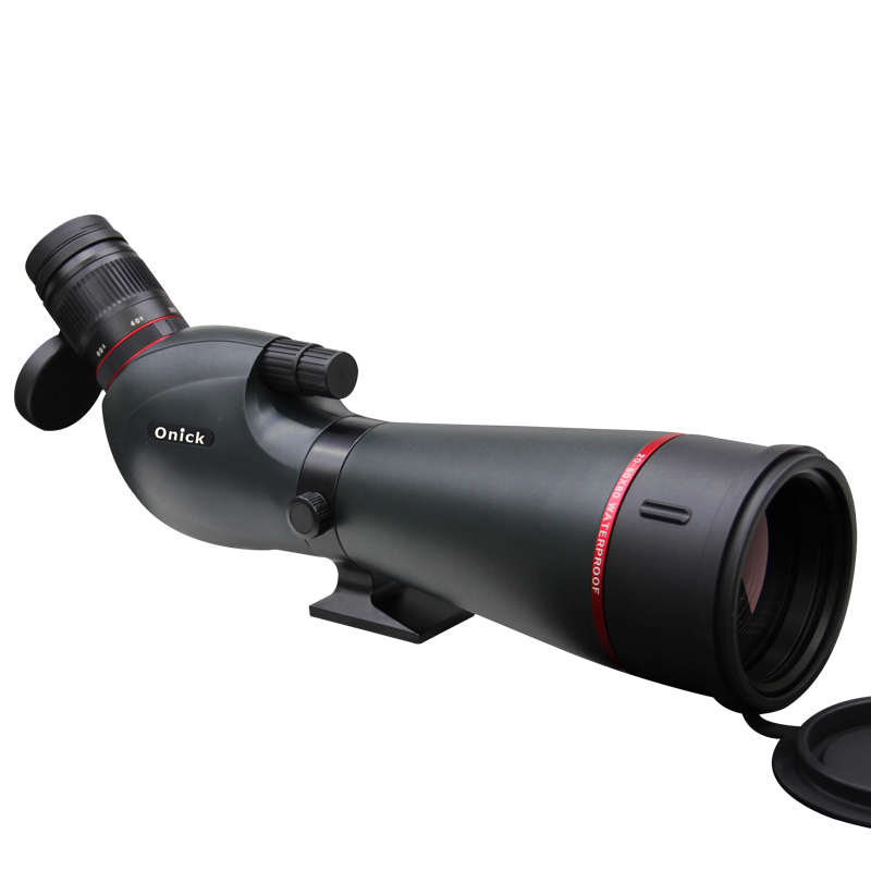 Scout series 20-60x80ED monocular telescope, target scope with rangefinder reticle