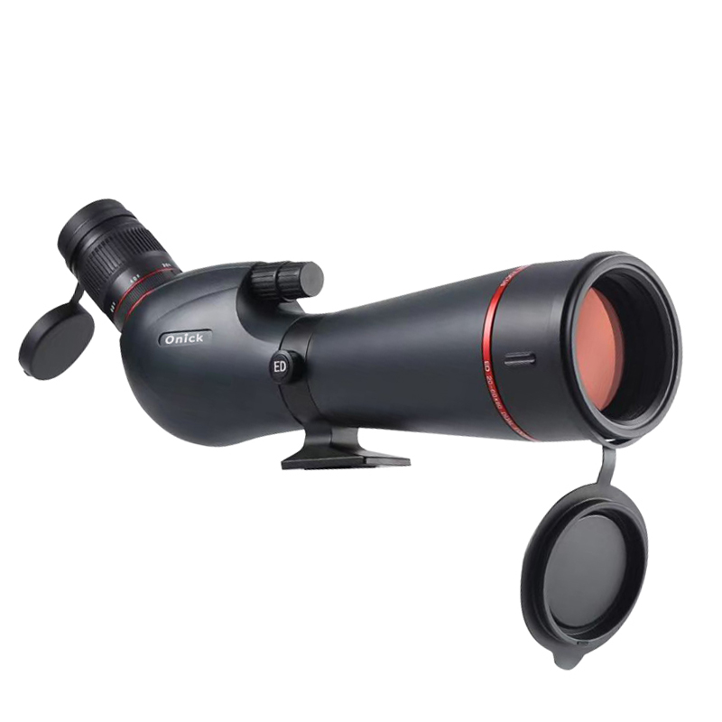 Scout series 20-60x80ED monocular telescope, target scope with rangefinder reticle