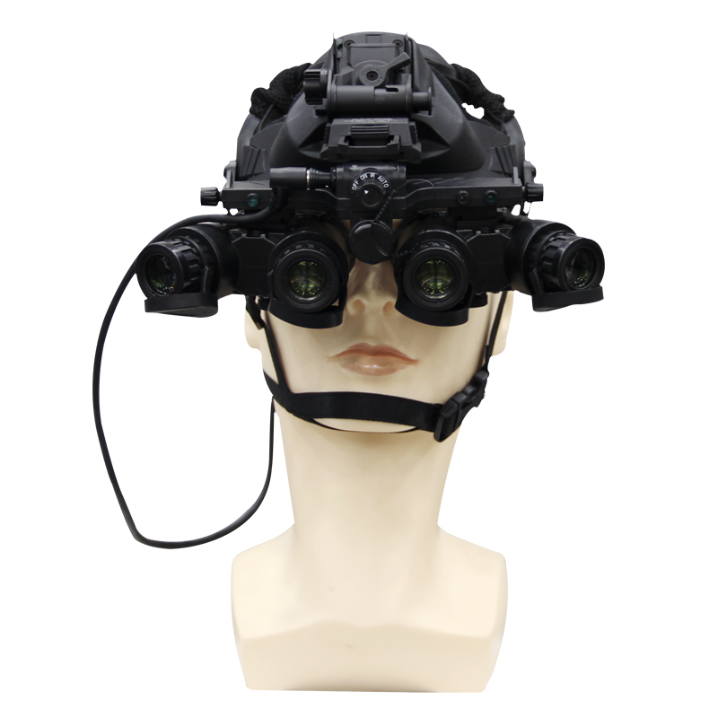 NVG-D4 Helmet-mounted four-eye low-light night vision device