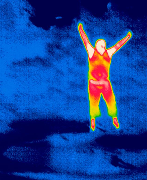 Can infrared thermal imaging really see through walls and see people?