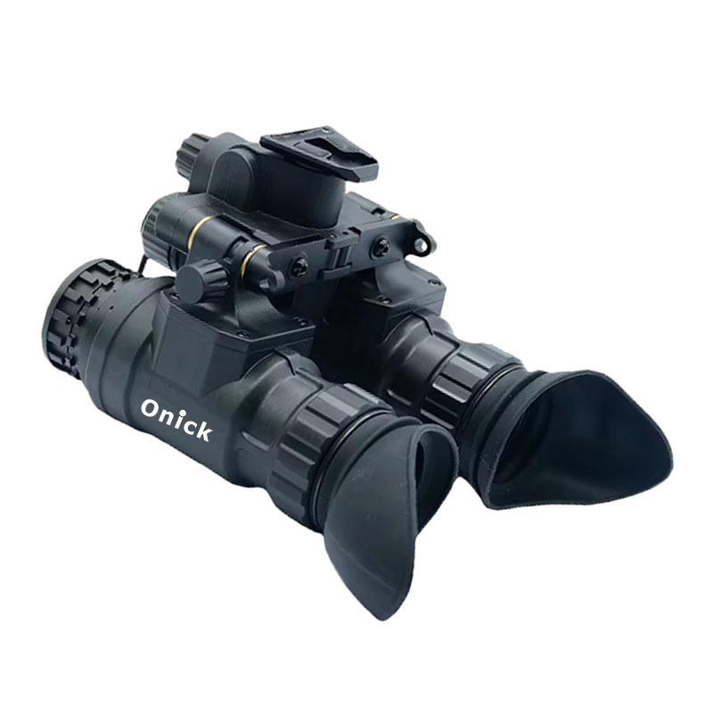 Binocular low-light night vision device