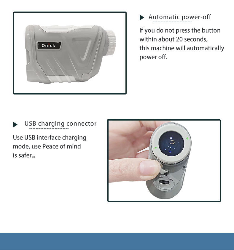 High Precision Outdoor Golf Laser Rangefinder